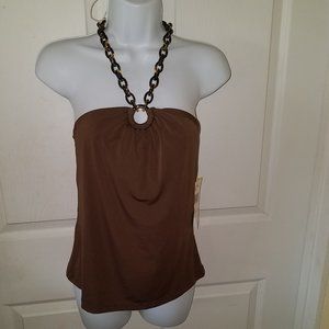 Nine west brown halter